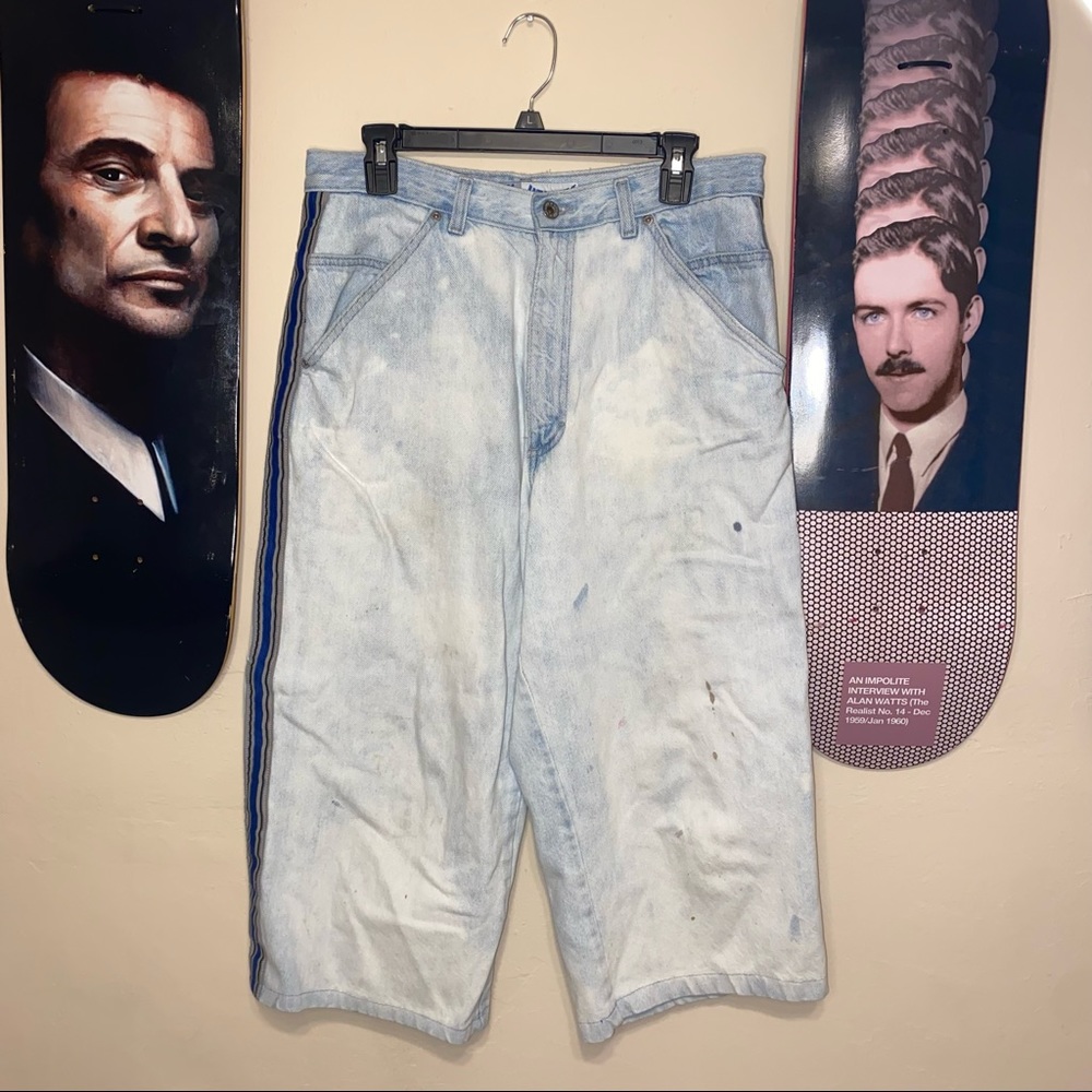 Vintage Utility Skate Brand 3/4 Denim Jeans